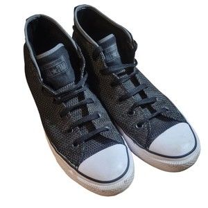 Converse Men's Chuck Taylor All Star Syde Street Mid 155483C Black/White 9M 11W